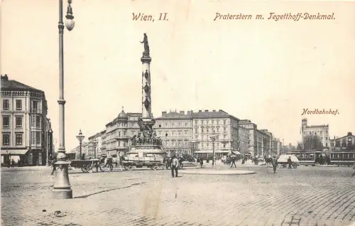 Lot 21 Österreich Wien Wien Wagen Praterstern Tegetthof Denkmal