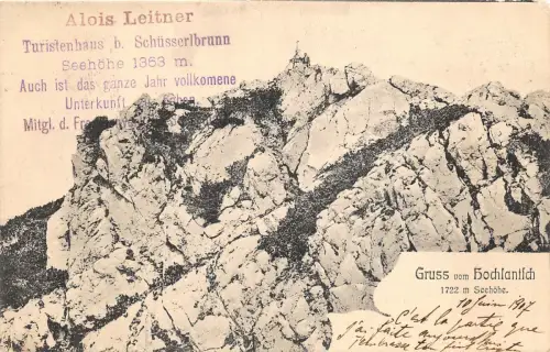 Lot 81 gruss aus hochlantsch steiermark österreich schusserlbrunn hotelmarke