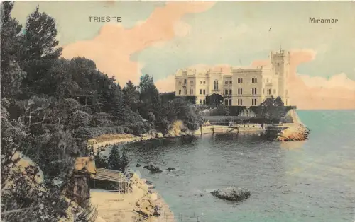 Lot 81 miramar triest miramare schloss italien nach Ploiesti geschickt