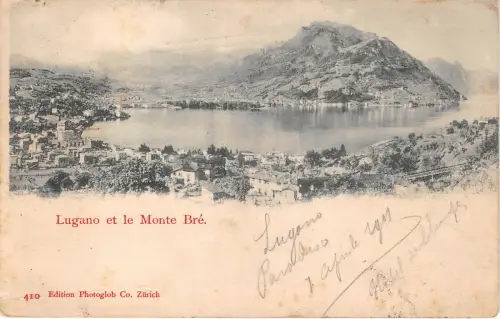 Lot 25 lugano et le monte bre switzerland
