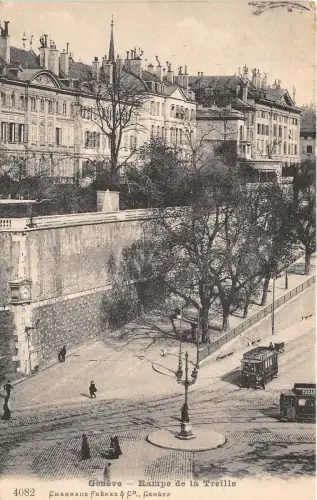 Lot 71 Genf Genf Schweiz Spalierrampe Tram