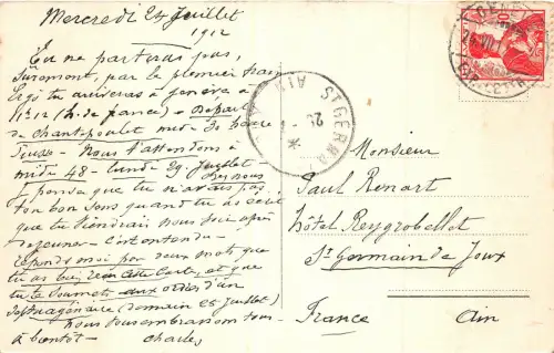 Lot 71 Genf Genf Schweiz Spalierrampe Tram