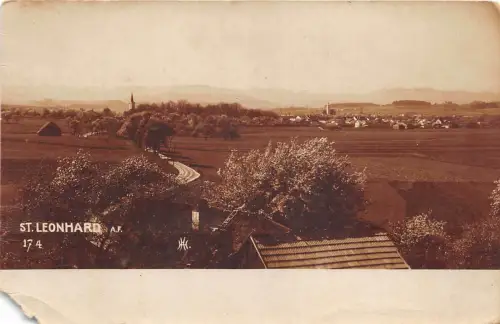 Lot 79 Österreich Tirol St Leonhard Ecke gerissen Sankt Leonhard im Pitztal
