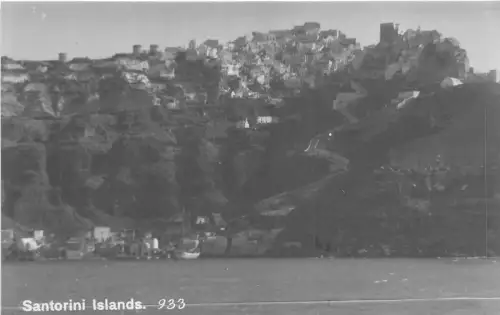 Lot 51 Echt Foto Santorini Inseln Griechenland Vulkan