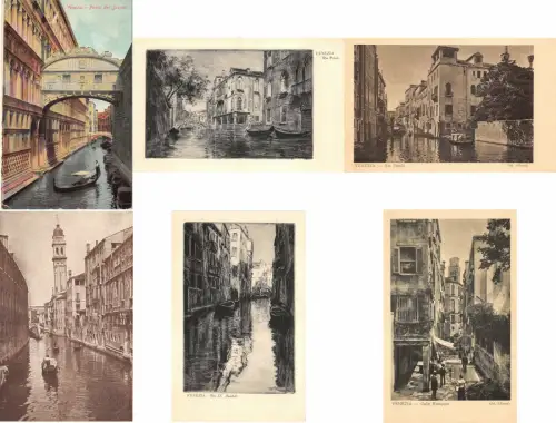 lot17 sammlung italien venezia lot gondel vor 1920 lot 26 ppc