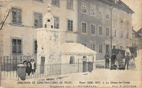 Lot 36 Schneebau Wettbewerb La Chaux de Fonds Frankreich