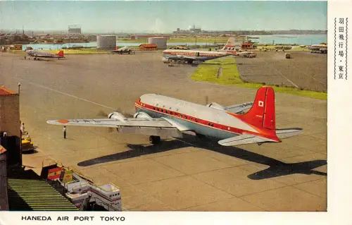Lot 28 Japan Haneda Air Port Tokyo Flugzeug Flughafen Luftfahrt