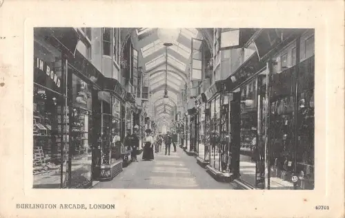 uk38361 burlington arcade london real photo uk lot 16 uk