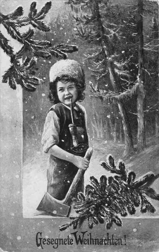 BG8467 Kinderstecktanne weihnachten weihnachtsgrüße germany