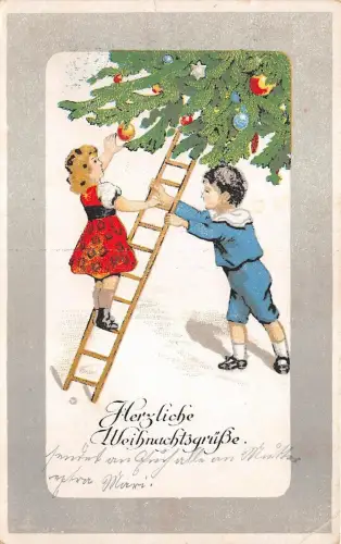 BG20428 Kinder basteln Weihnachtsbaum weihnachten germany