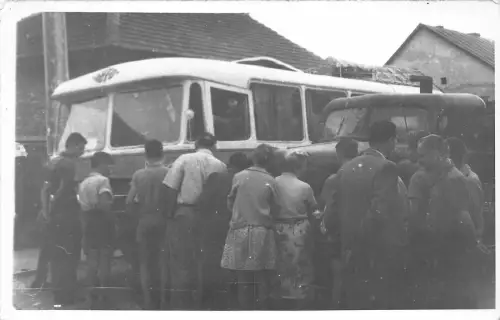 B26605 Bus Autobus Caransebes Rumänien Vrais Photo