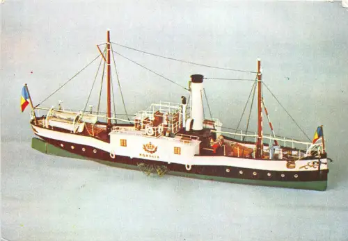 B26221 Schiff Bateaux Rumänien Dampfschiff Romania 1864 