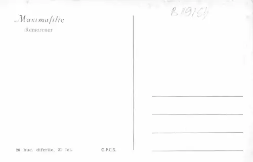 B19164 Schiffsbateaux Rumänien Remorcner