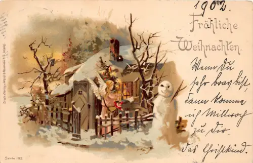 BG20014 Schneemann Engel weihnachten christmas germany