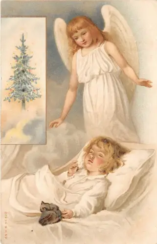 us7420 noel Engel Gruß Weihnachten Künstler Signal