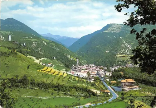 B58604 Visso Panorama Italien