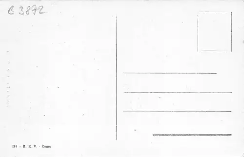 B3872 Italien Como Facciata del Duomo Front/Back Scan