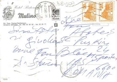 B84509 mulino ascona switzerland