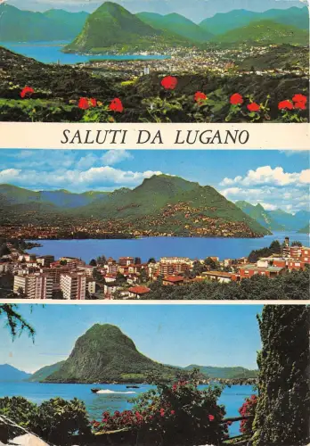 B47880 Lugano Boote Bateaux Multiviews Schweiz