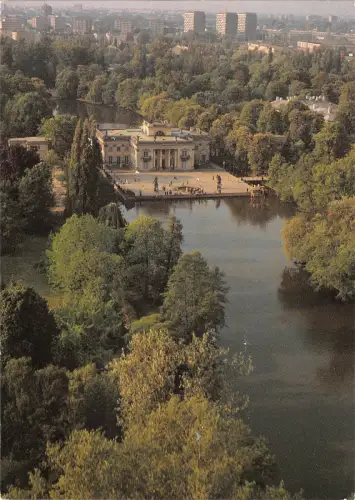 B99630 park lazienki w warszawie polish airlines poland aviation plane avion