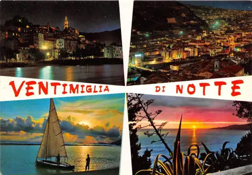 B50285 Vintimille Ventimiglia Boote Bateaux Multi Vues Frankreich