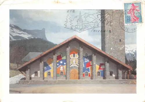 BR2136 Eglise N d De toute Grace Plateau d assy france