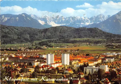 B54874 Klagenfurt mnit Karawanken Österreich
