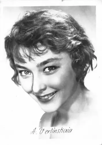 B76129 a vertinskaia acteur schauspieler 9x6cm