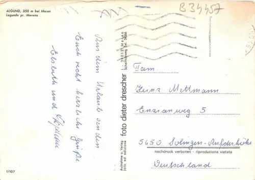 B34457 Algud Meran Italien