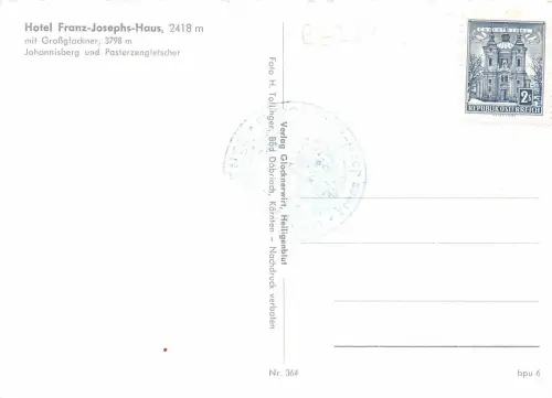 BG26963 hotel franz josephs haus mit grossglockner österreich