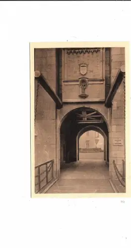 BF16327 detail de l entre chateau de chaumont sur loire france front/back image