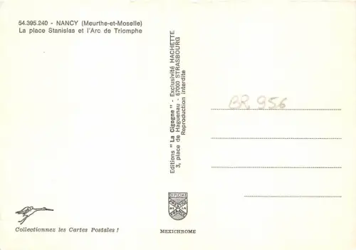 BR956 France Nancy multi vues