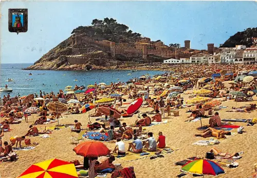 B33161 Tossa de Mar Costa Brava Teilansicht Spanien