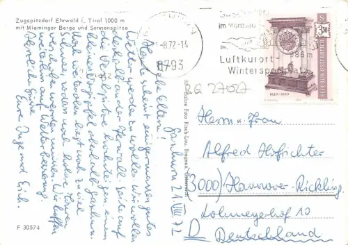 BG27027 Zugspitzdorf Ehrwald i Tirol Österreich