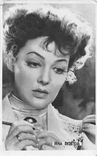 B59099 Irina Skobteva Schauspieler Schauspieler 9x7cm