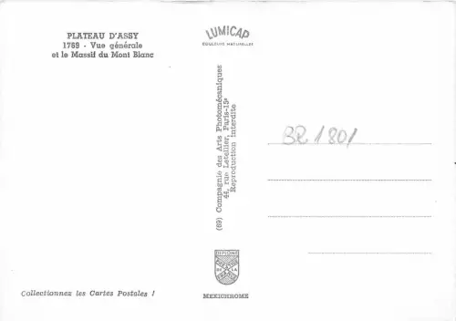 BR1801 Frankreich Plateau d ́Assy