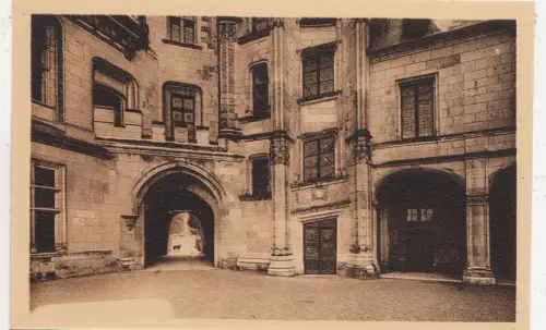 BF16323 chateau de chaumont sur loire detail de l escal france front/back image