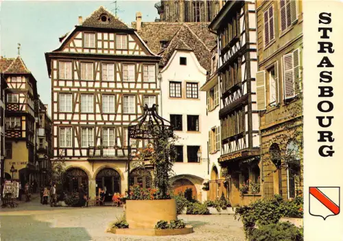 BR2068 Strasbourg Place du Marche aux cochons de lait france