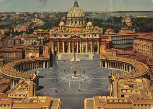 BT1507 roma piazza s pietro italy