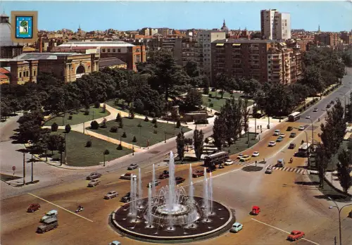 BR12605 Madrid Plaza de San Juan de la Cruz Pasei de a Castellana Spanien