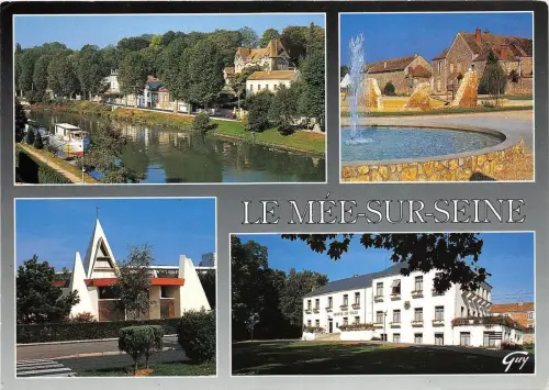 B75893 le mee sur seine les bords du seine france