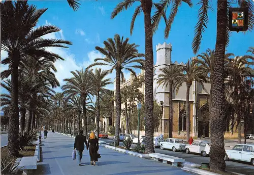 B48271 Palma Mallorca Sagrera Promenade Spanien