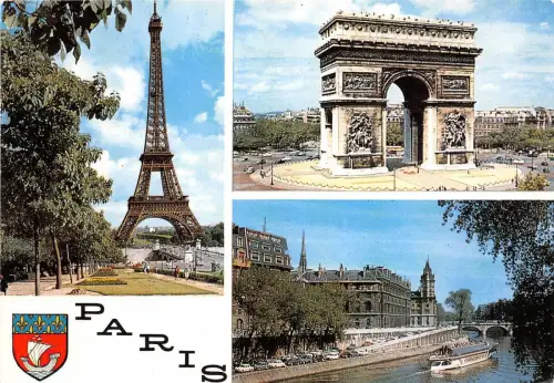 B52915 Paris Multi Vues Frankreich