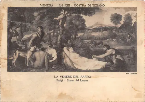 B6854 Arts Peintures Venere del Pardo Paris Museo del Louvre