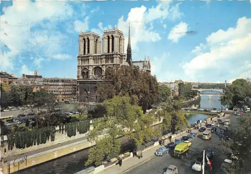 B64405 Paris Notre Dame Frankreich