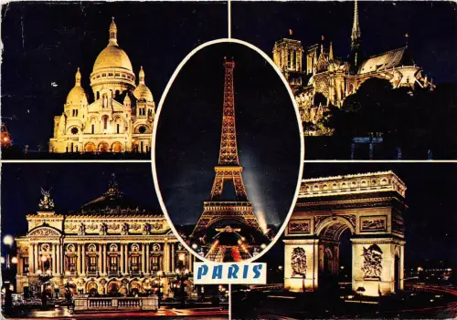 B31588 Paris Multi Vues Frankreich