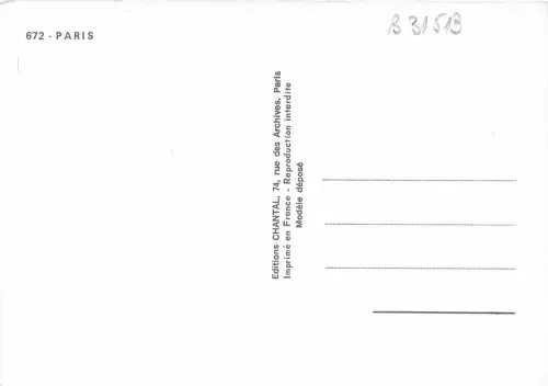 B31513 Paris Multi Vues Frankreich