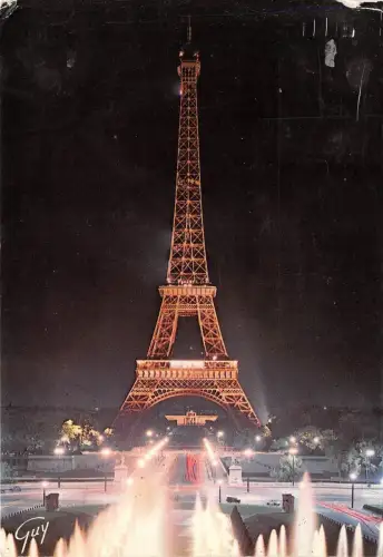 B62474 Paris Tour Eiffel Frankreich