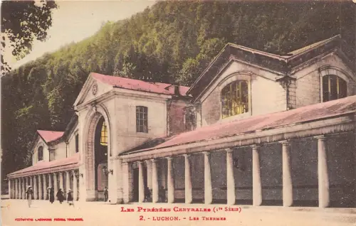B3892 Paris Luchon Les Thermes Front/Back Scan
