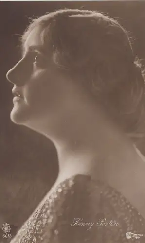 B78184 hneny porten people schauspieler scan front/back image